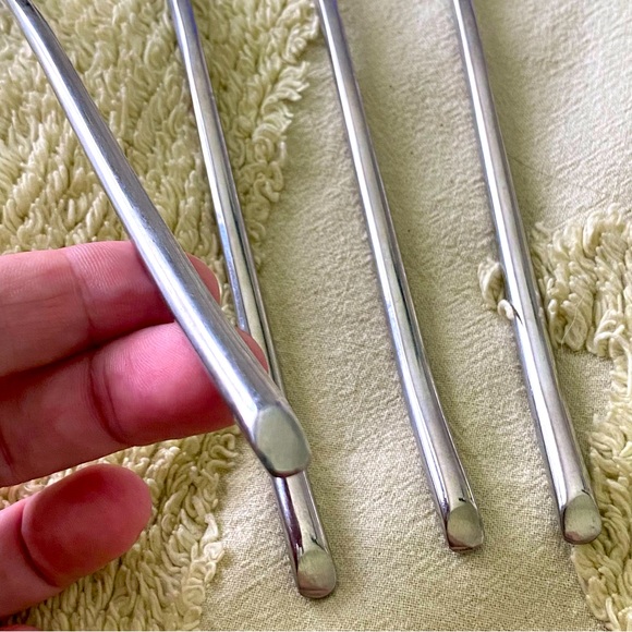 Towle Silver Wave Iced Tea Spoons - Picture 2 of 3